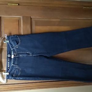 Ladies size 8 dark jeans boot cut by Old Navy Signature fit